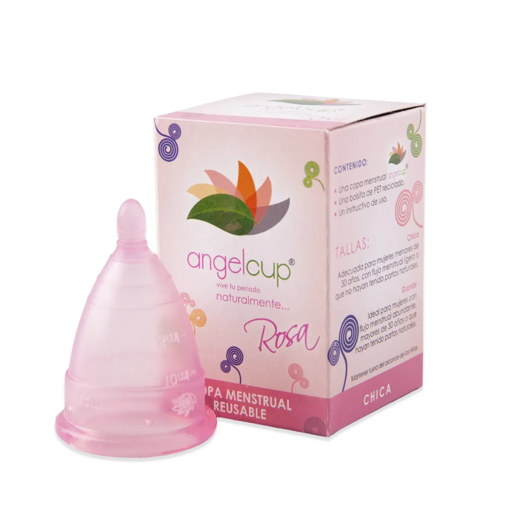 Copa Menstrual Angelcup Rosa chica