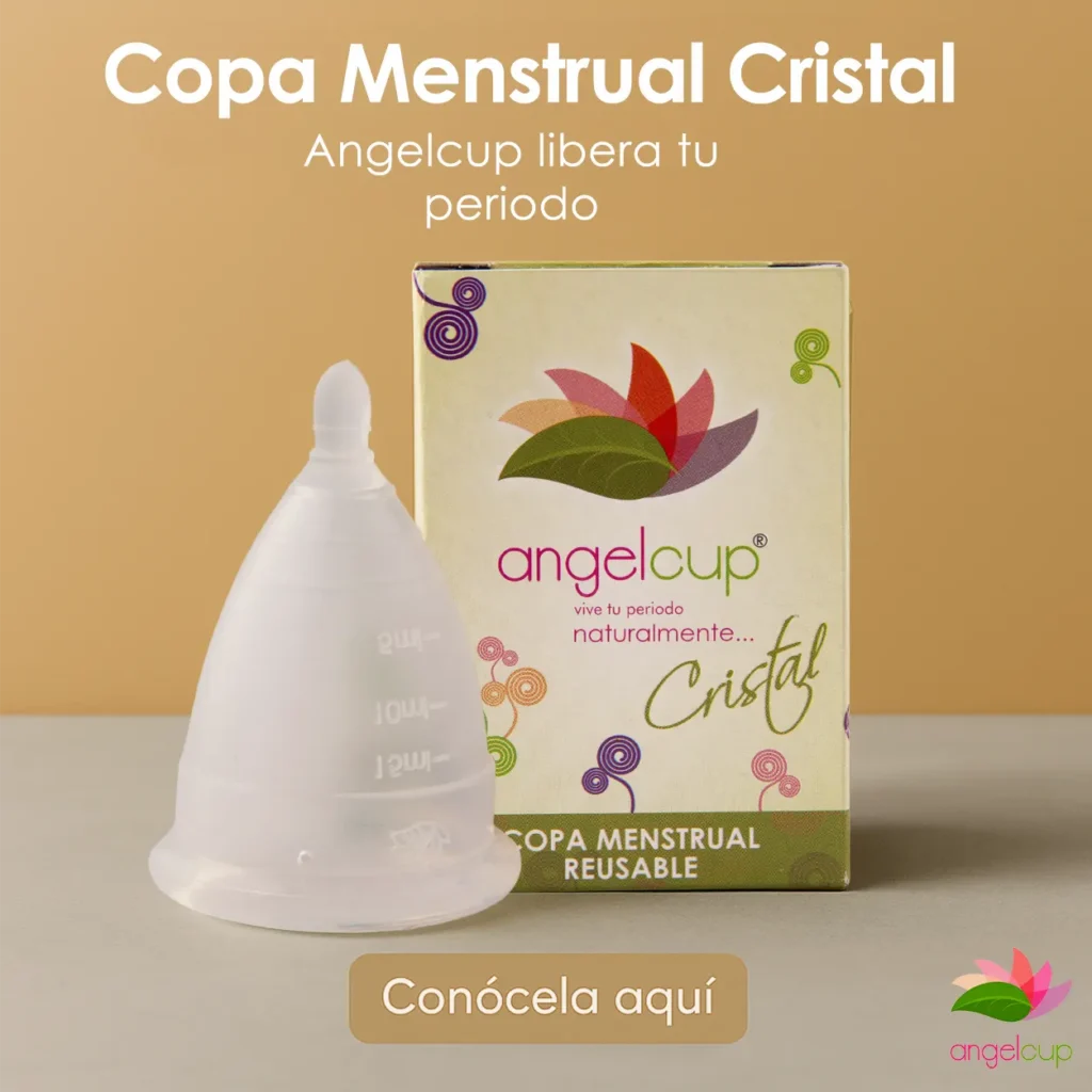 Copa Menstrual Angelcup Cristal