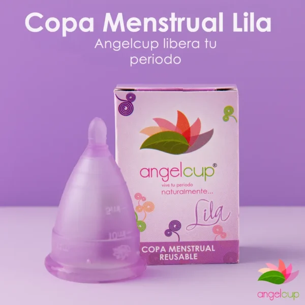 Copa Menstrual Angelcup Lila