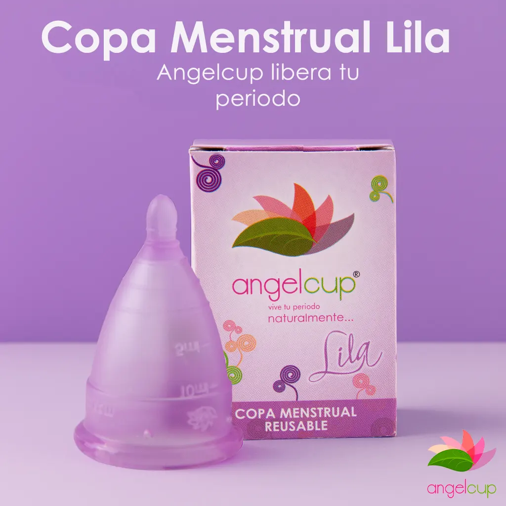 Copa Menstrual Angelcup Lila