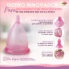 Copa Menstrual Angelcup Diseño Innovador Rosa
