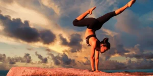 Mujer haciendo ejercicio