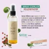 Repara, hidrata y da brillo a tu cabello con nuestro spray bifásico. Fórmula natural con proteína de trigo y silicón. Desenreda fácilmente