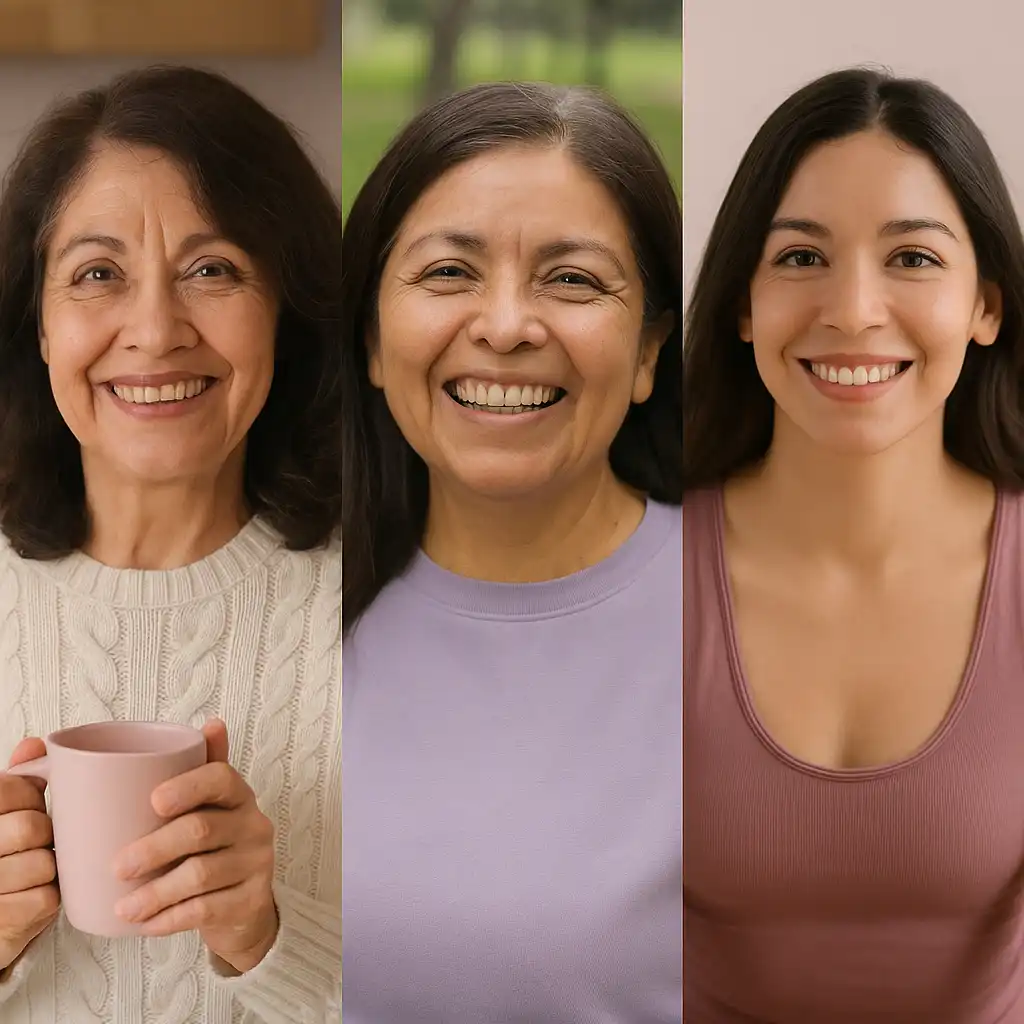 "Comunidad de mujeres mexicanas que comparten experiencias sobre cómo aliviar el síndrome premenstrual y vivir su ciclo en libertad.