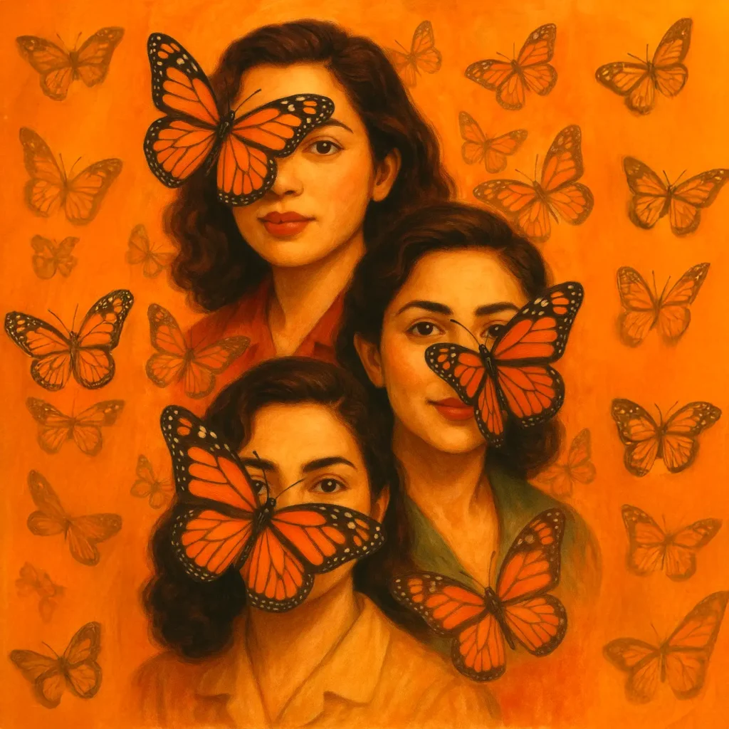 Retrato histórico de las valientes hermanas Mirabal, conocidas como 'Las Mariposas', cuyo legado inspira el Día contra la Violencia de la Mujer cada 25 de noviembre.