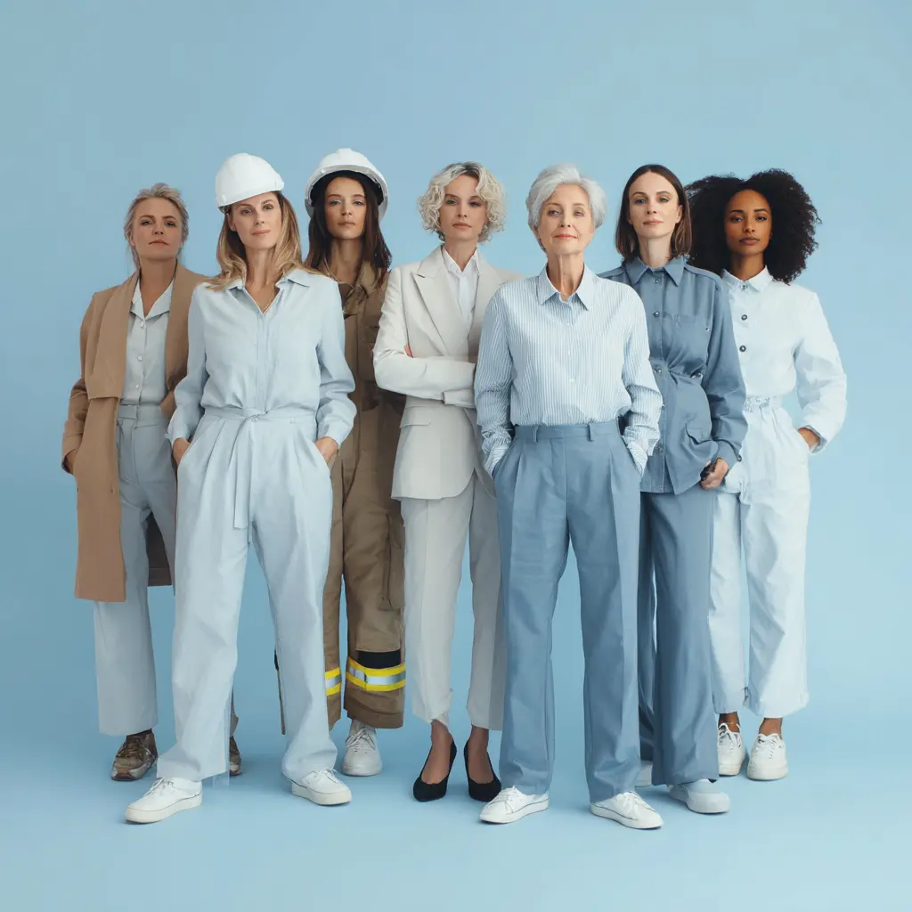 mujeres de diferentes industrias apoyandose