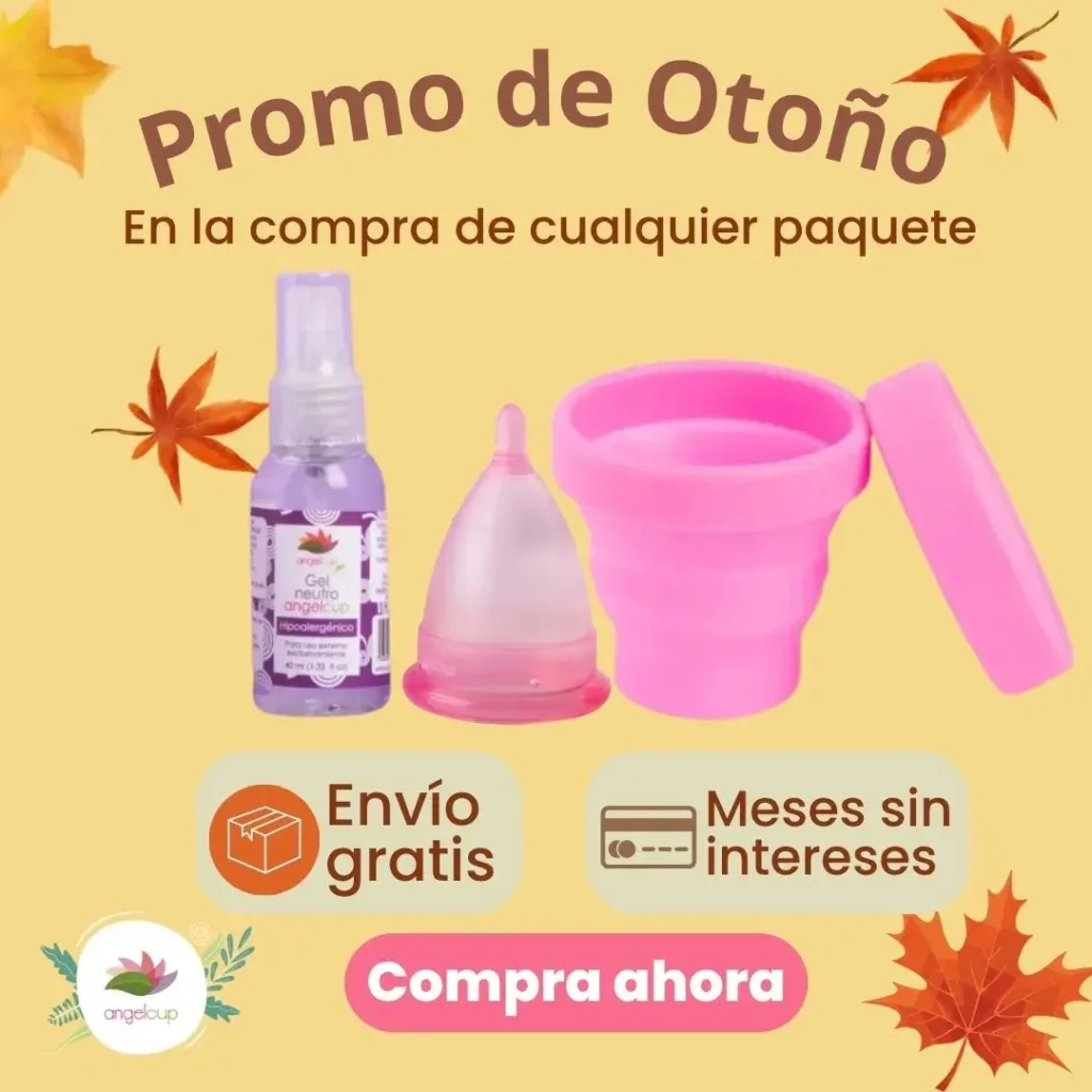 Copa menstrual con ENVÍO GRATIS
