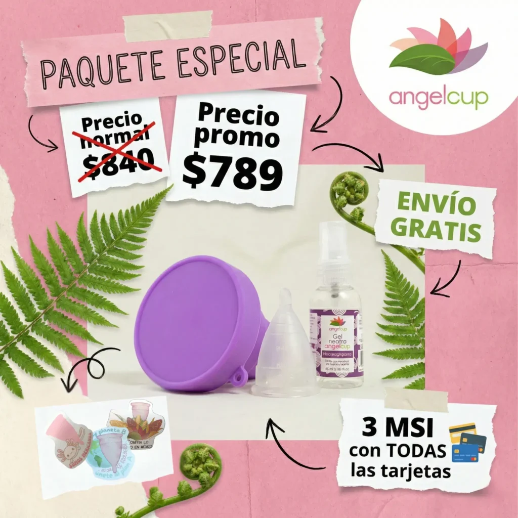 Kit copa menstrual