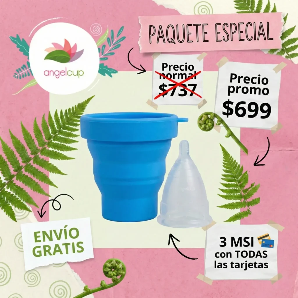 Kit copa menstrual